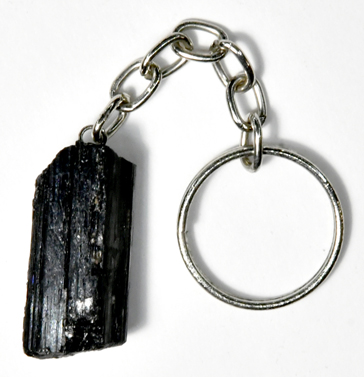 Tourmaline, Black keychain (image for) Tourmaline, Black keychain